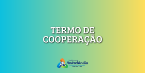 Leia mais sobre o artigo TERMO DE COOPERAÇÃO