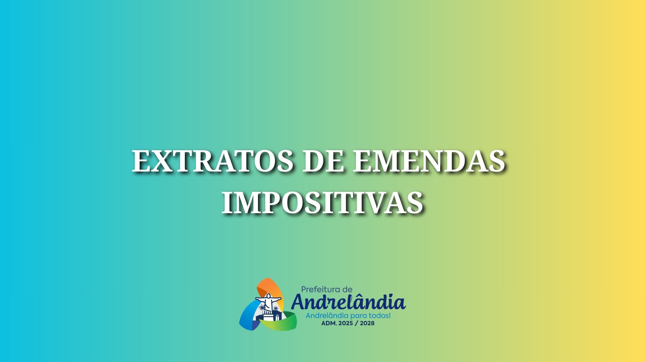 No momento, você está visualizando Avisos de Emendas Impositivas